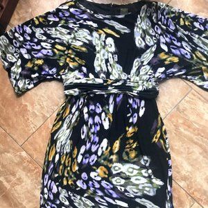 Taylor "water color" dress size 10